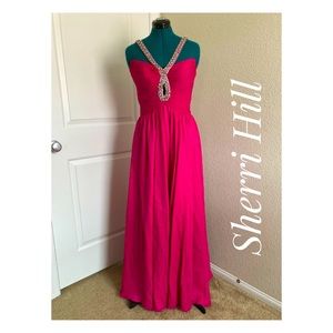 Sherri Hill Prom/Formal Dress in Fuschia Pink